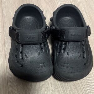 CROCS Kids Black Water Shoes